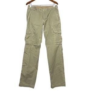Mason's Cargo Utility Pants Mens Size 32 Cotton Green Military Hiking Outdoors
